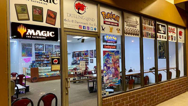 Pokemon trading card store in Aurora Dueling Land Aurora Colorado