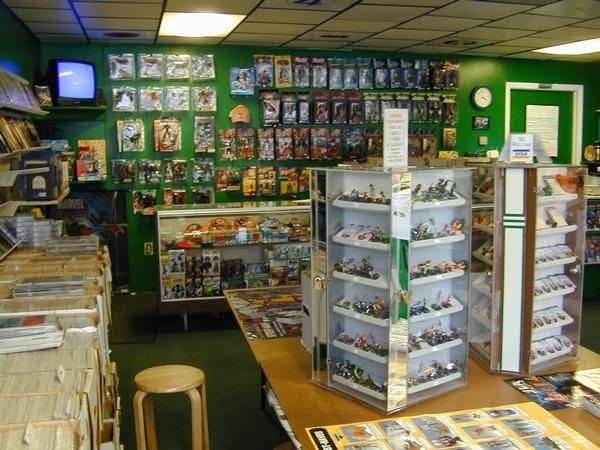 Pokemon trading card store in Bay City Cashman's Comics Bay City Michigan