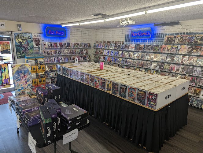 Pokemon trading card store in Carmichael Adventures In Comics & Games Carmichael California
