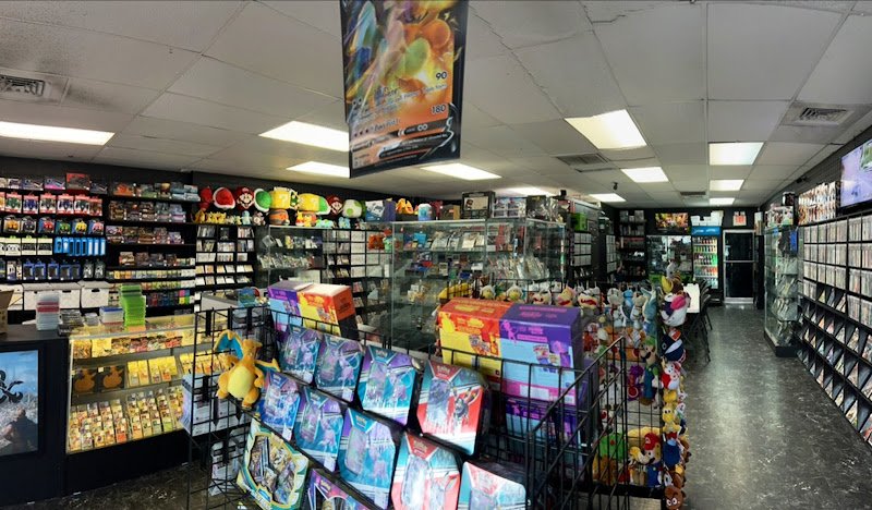 Pokemon trading card store in Clearwater M & M Video Games Clearwater Clearwater Florida