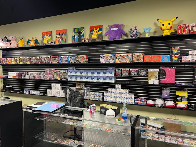 Pokemon trading card store in Conway Trainer J's Conway Arkansas