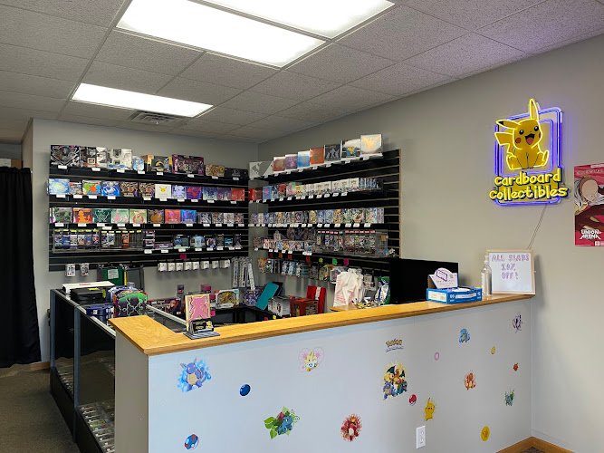Pokemon trading card store in Council Bluffs Cardboard Collectibles Council Bluffs Iowa
