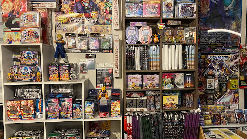 Pokemon trading card store in Dallas Andyseous Odyssey Dallas Texas