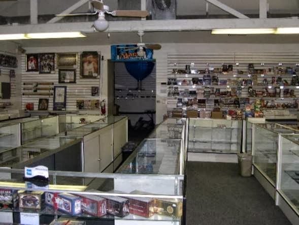 Pokemon trading card store in Eagle Rock Games and Cards Superstore Eagle Rock California