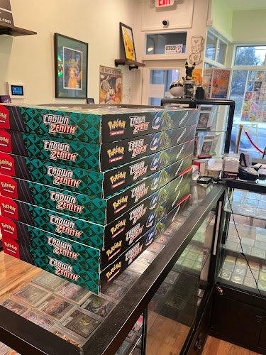 Pokemon trading card store in Easton Pulls and Pours Easton Pennsylvania