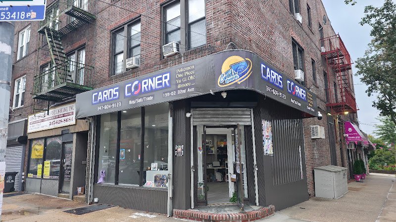 Pokemon trading card store in Flushing Cards Corner Flushing New York