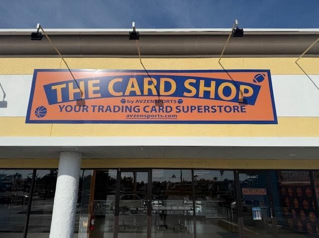 Pokemon trading card store in Fort Myers THE CARD SHOP by AVZEN Sports Fort Myers Florida