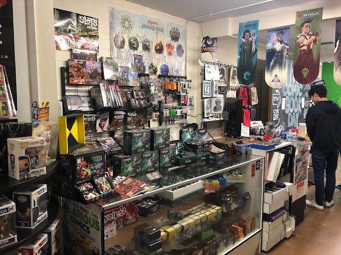 Pokemon trading card store in Fullerton Comic Book Hideout Fullerton California