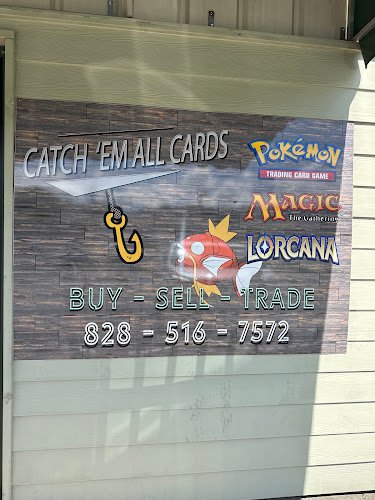 Pokemon trading card store in Hiawassee Catch 'em All Cards Hiawassee Georgia