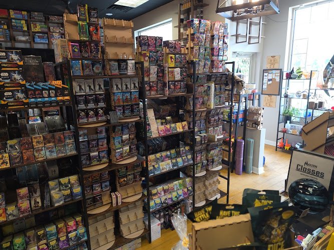 Pokemon trading card store in High Point Molten Makerspace High Point North Carolina