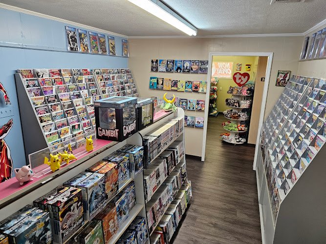 Pokemon trading card store in Huntsville Bricks and Heroes Huntsville Texas