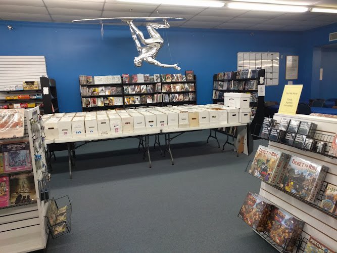 Pokemon trading card store in Jacksonville Coliseum of Comics Roosevelt Jacksonville Florida