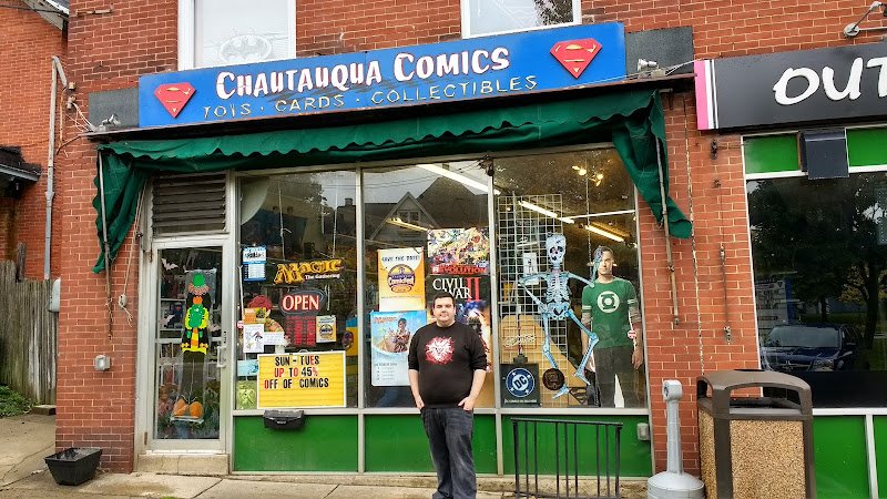 Pokemon trading card store in Jamestown Chautauqua Comics Jamestown New York