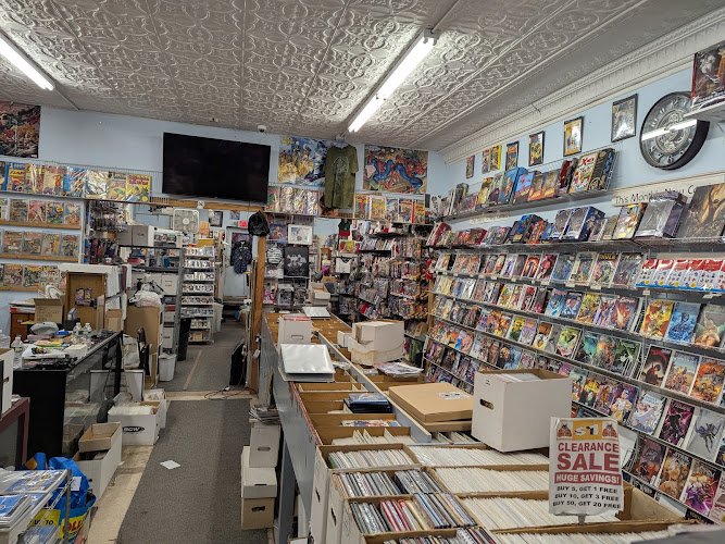 Pokemon trading card store in Johnson City Fat Cat Comics Johnson City New York