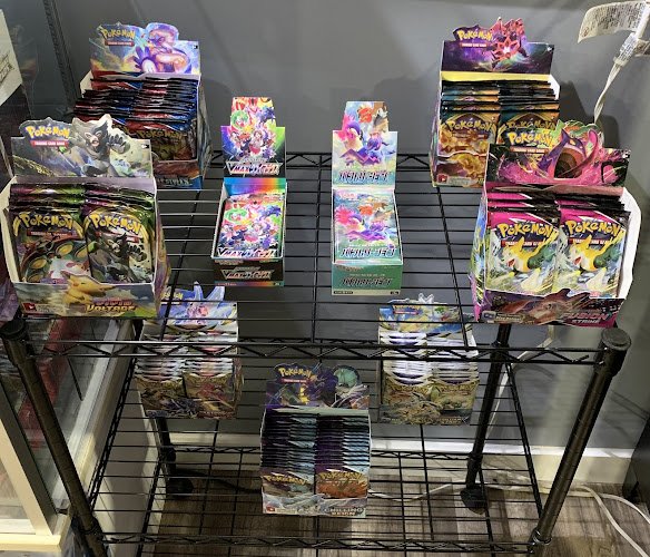 Pokemon trading card store in Key West Caffeine Card Collectors Key West Florida