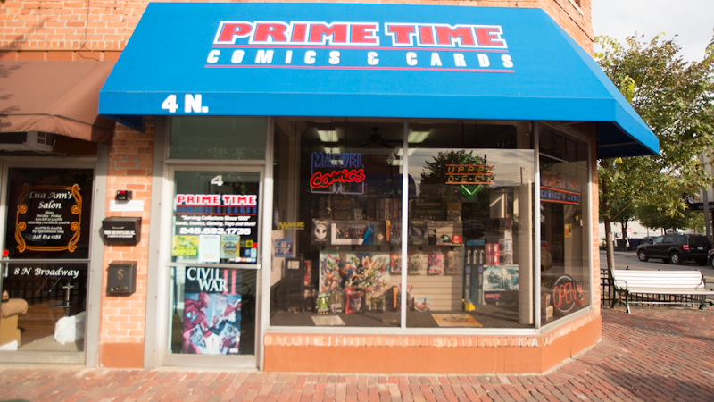 Pokemon trading card store in Lake Orion Prime Time Comics and Cards Lake Orion Michigan