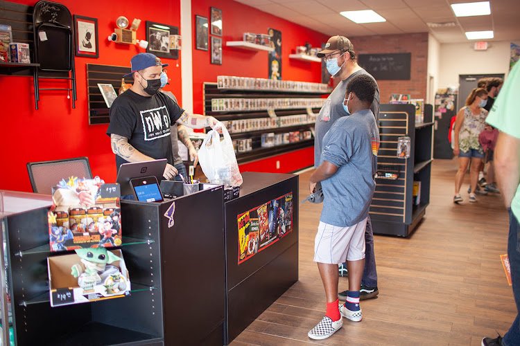 Pokemon trading card store in Manchester Altered State Comic Book Store St. Louis Manchester Missouri