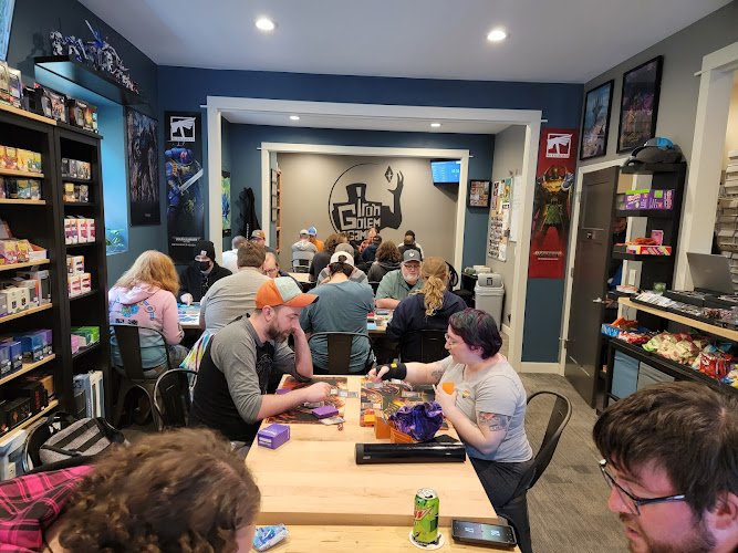 Pokemon trading card store in Marquette Iron Golem Games Marquette Michigan