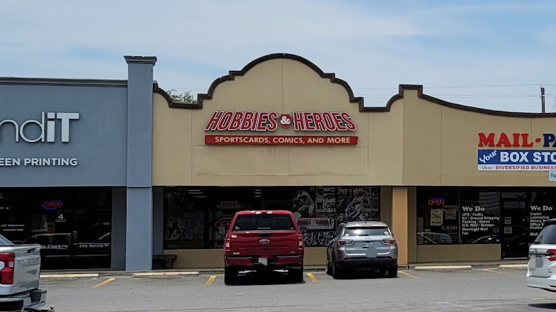 Pokemon trading card store in McAllen Hobbies & Heroes McAllen Texas