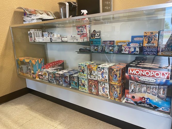 Pokemon trading card store in Mead Goza's Sports Cards Mead Oklahoma