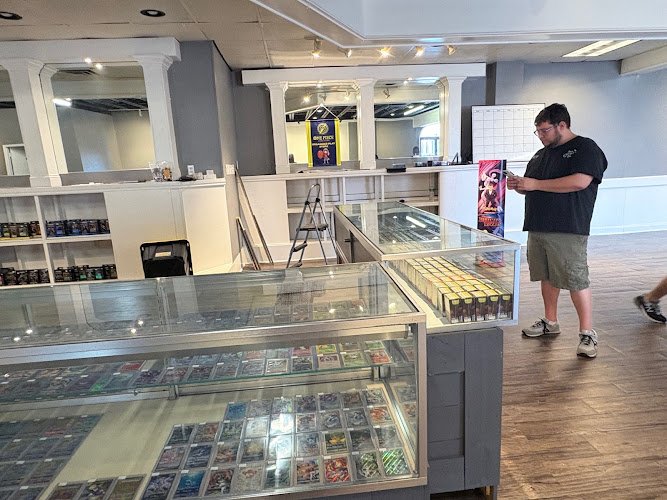 Pokemon trading card store in Metairie Coliseum Card Company Metairie Louisiana