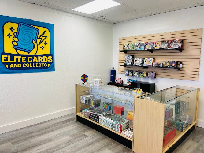 Pokemon trading card store in Miami Elite Cards and Collects Miami Florida