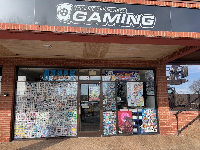 Pokemon trading card store in Nashville Middle Tennessee Gaming Nashville Tennessee