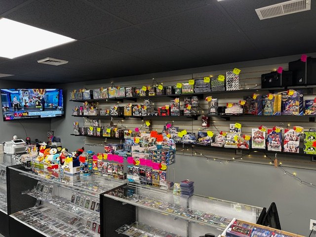 Pokemon trading card store in North Grafton 528 Collectibles North Grafton Massachusetts North Grafton Massachusetts