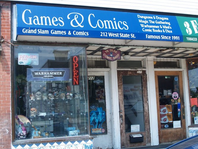 Pokemon trading card store in Olean Grand Slam Games & Comics Olean New York