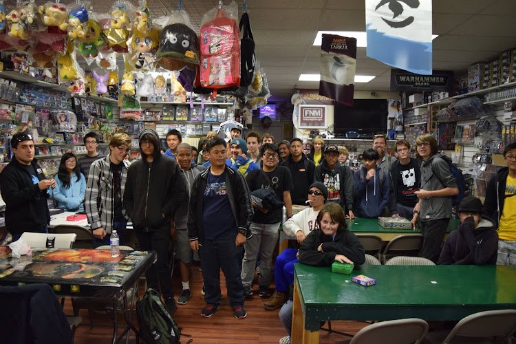 Pokemon trading card store in Pacifica Anime Imports & CCG Center Pacifica California