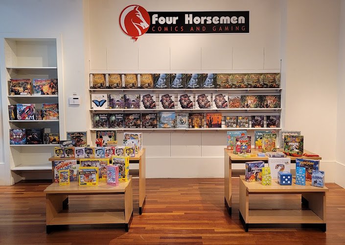 Pokemon trading card store in Pittsburgh Four Horsemen Comics and Gaming of Robinson Township Pittsburgh Pennsylvania