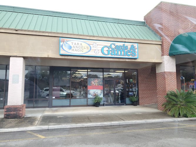 Pokemon trading card store in Tallahassee Tara Angel's Magic Tallahassee Florida